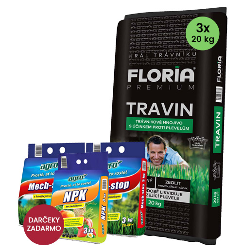 AGRO FLORIA Travin 60 kg + Darček: ZADARMO 