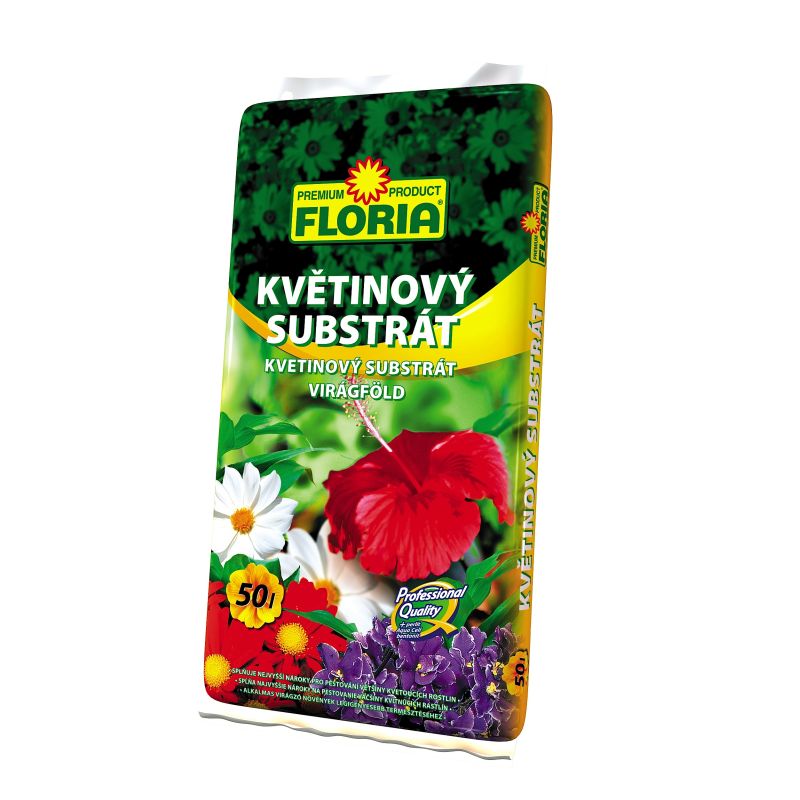 FLORIA Kvetinový substrát 50 l