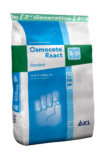 Osmocote Exact 8-9M 15-9-11+2MgO+TE 25 kg 