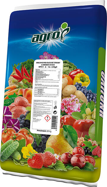 AGRO Hn. ovocie. stromy a dr. ovocie 20 kg