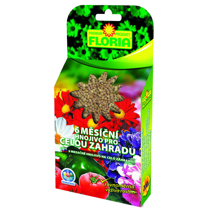 FLORIA Hnojivo pre celú záhradu 200 g