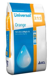 Universol 16-5-25+3,4MgO+TE Oranžový 25 kg